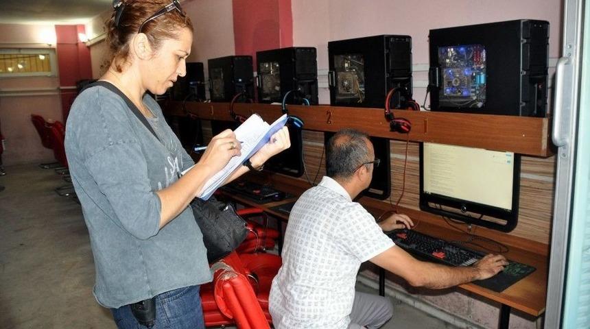 Nazilli&rsquo;de Kafeler Denetimden Ge&ccedil;ti