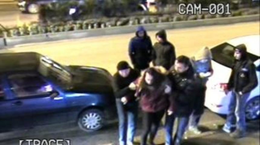 Kaza Saniye Saniye G&uuml;venlik Kameralarına Yansıdı