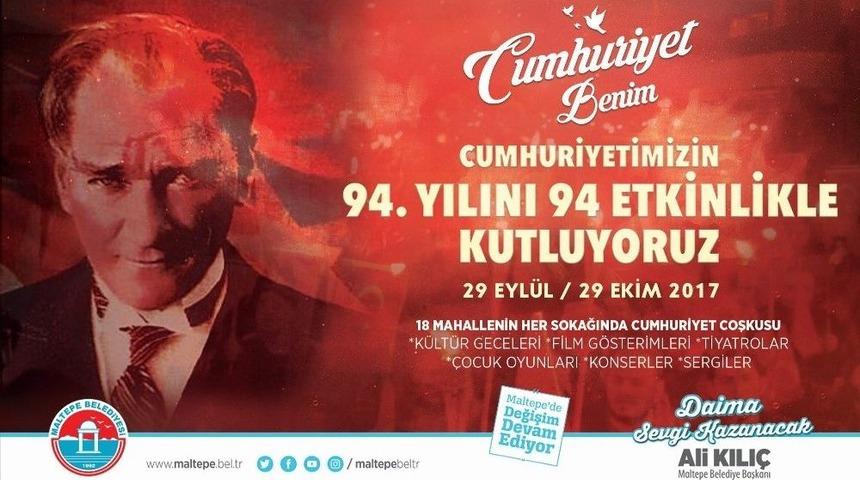 Maltepe&rsquo;de Cumhuriyet Festivali