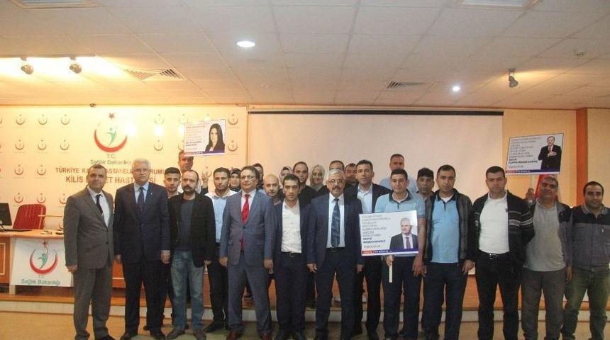 Taşeron İş&ccedil;ilerin Kadroya Ge&ccedil;iş M&uuml;racaatları Zılgıt Ve Yoh Yohlarlar Eşliğinde Yapıldı