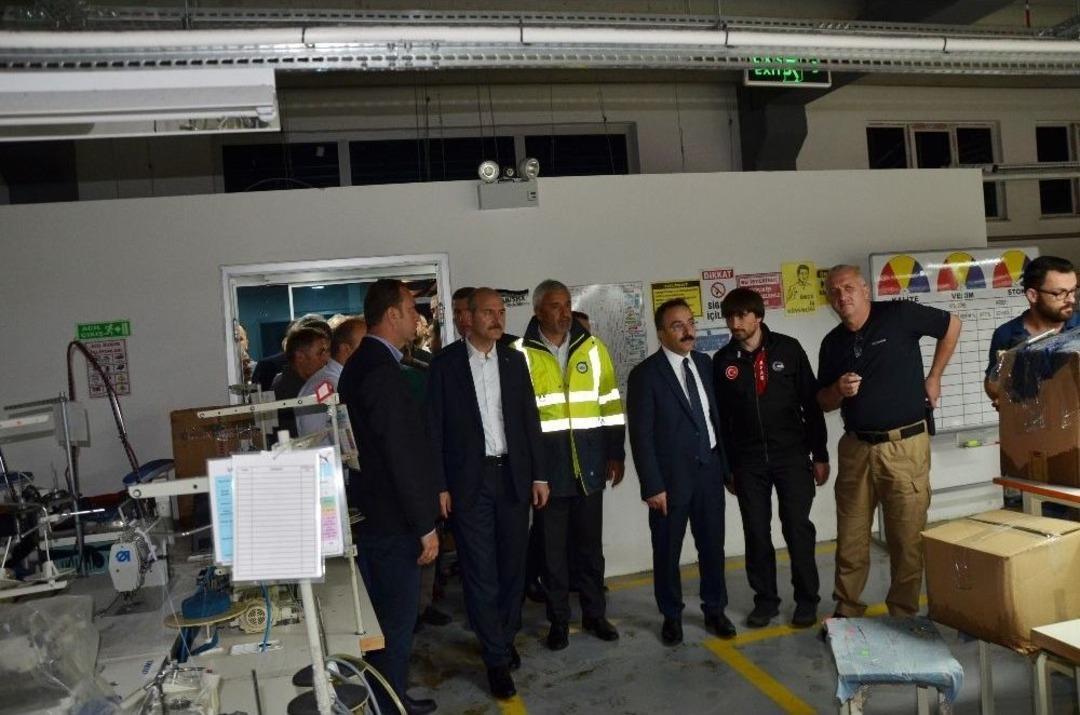 Bakan Soylu: &ldquo;ş&uuml;k&uuml;rler Olsun Ki Yaşanan Sel Felaketinde Can Kaybı Yok&rdquo;