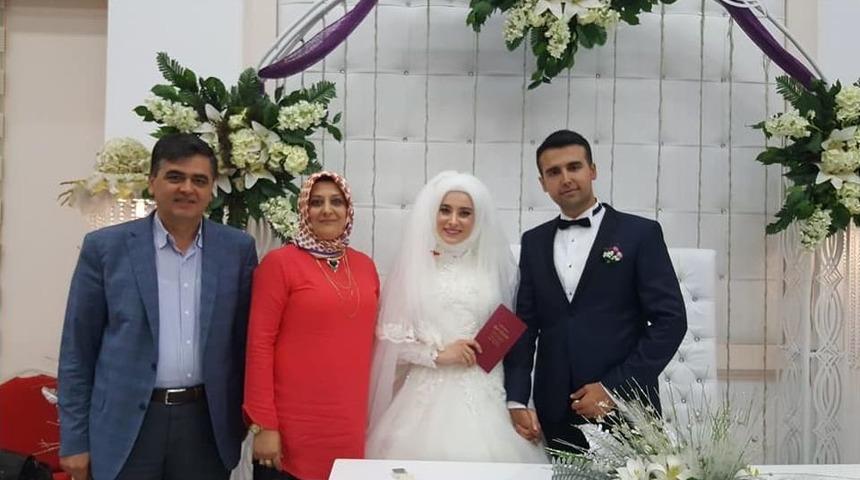 Başkan Yal&ccedil;ın, Gen&ccedil; &Ccedil;iftin Mutluluklarına Ortak Oldu