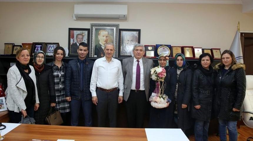 Aykut Yiğit Ortaokulu’ndan Başkan Dişli’ye Ziyaret