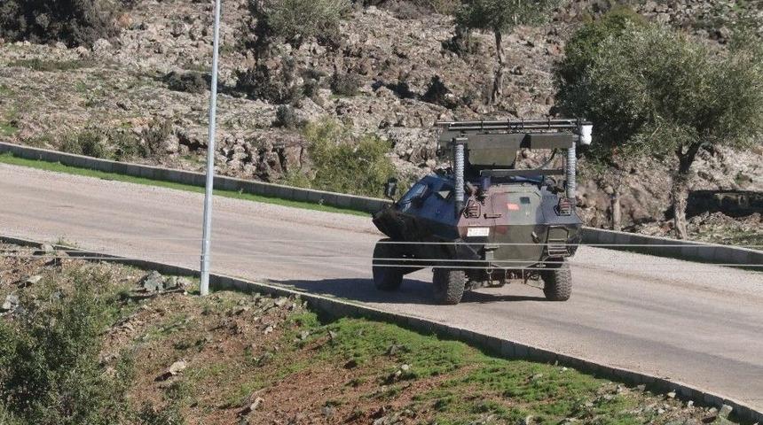 Afrin Sınırında &ldquo;fetih Marşı&rdquo;