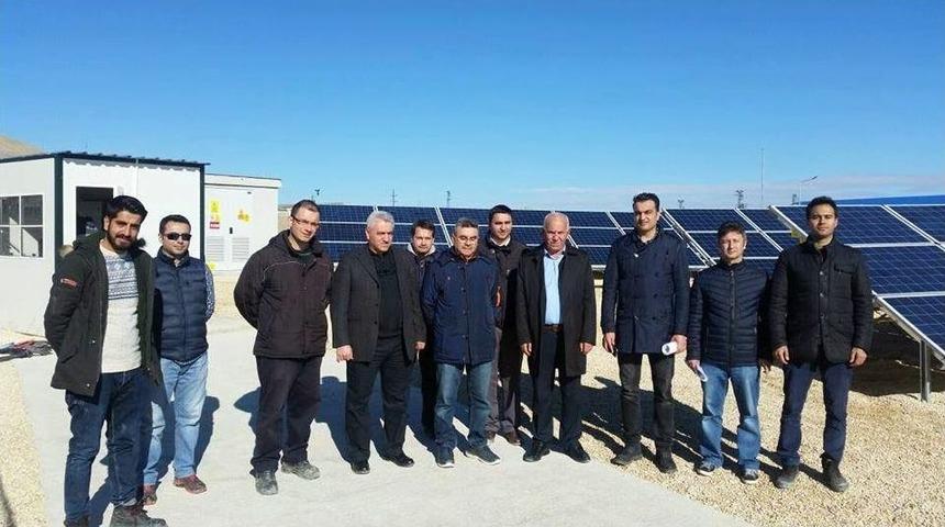 Çandır Güneş Enerji Sistemi’ne Kavuştu