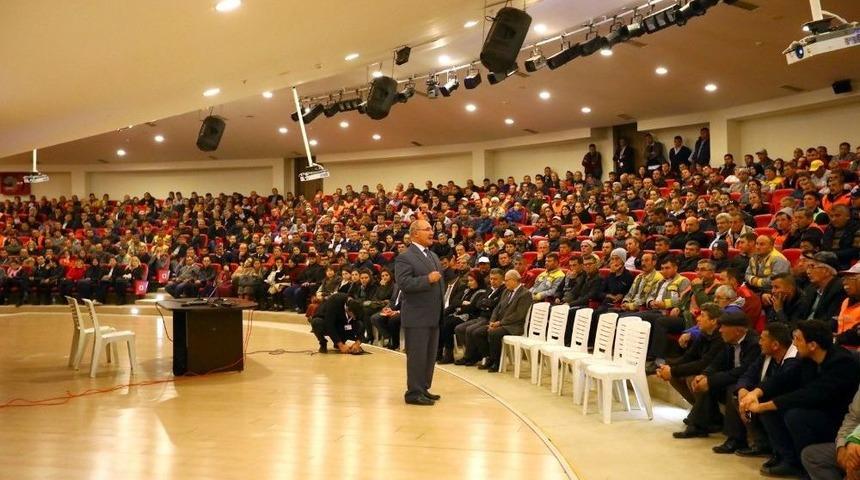 Manavgat Belediyesi&rsquo;nden Taşeronlara Kadro Semineri