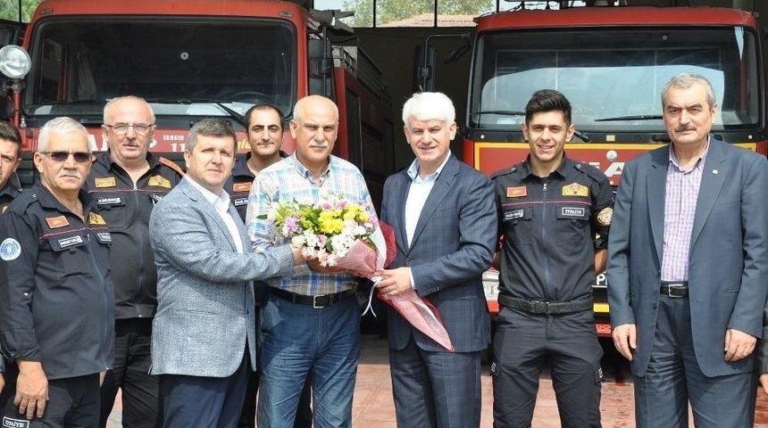 Milletvekili Şahin&rsquo;den İtfaiyecilere 303. Yıl Kutlaması