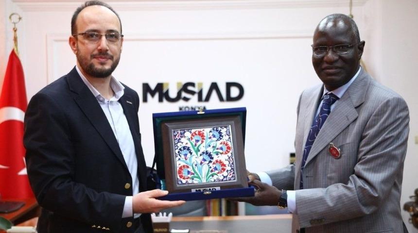 M&uuml;siad Konya Şubesi, Nijerya B&uuml;y&uuml;kel&ccedil;isini Ağırladı