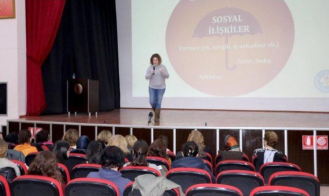 Saruhanlı’da ‘kadına Karşı Şiddete Son’ Semineri