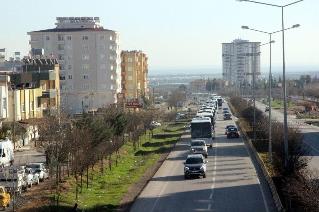 Afrın Sınırına B&uuml;y&uuml;k Sevkiyat