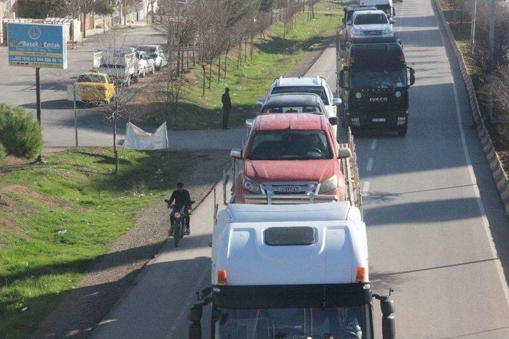 Afrın Sınırına Büyük Sevkiyat G4