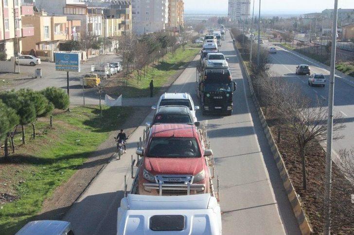 Afrın Sınırına Büyük Sevkiyat G5