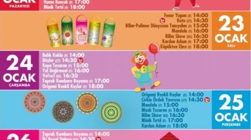 Festival Gibi Bir Yarıyıl Tatili &Ccedil;ocukları Bekliyor