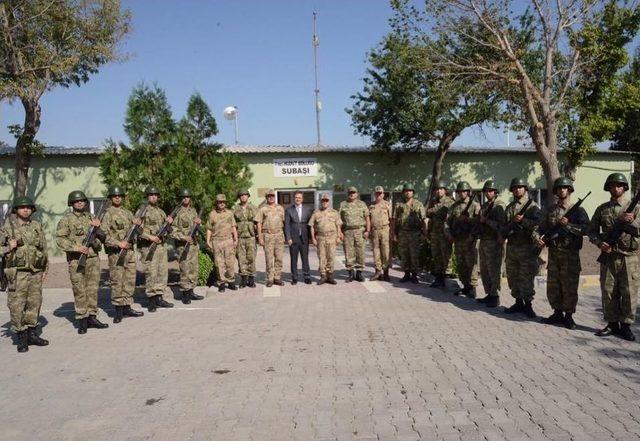 Jandarma Genel Komutanı Orgeneral Arif Çetin, Sınırı Denetledi