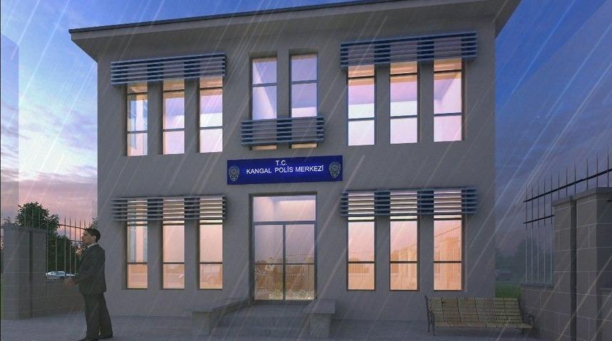 Kangal&rsquo;a Polis Merkezi Amirliği Binası Yapılacak
