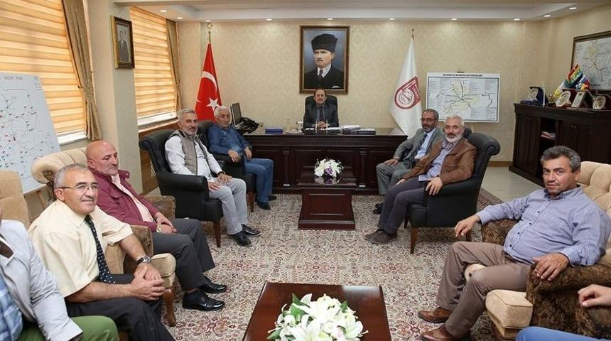 Bayburt Grup &Ouml;zel İdare Kul&uuml;p Y&ouml;netimi, Vali Pehlivan&rsquo;ı Ziyaret Etti