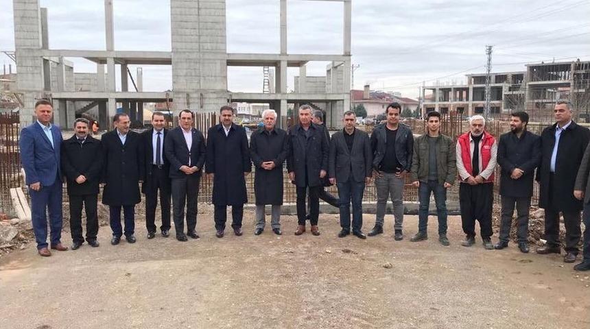 Spor Kompleksi İnşaatı Yerinde İncelendi