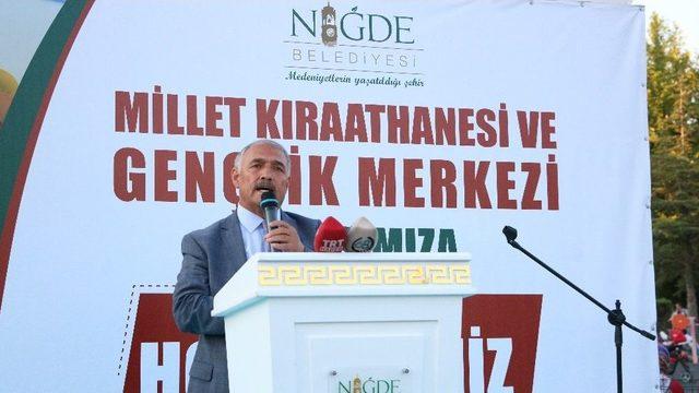 Niğde’de Millet Kıraathanesi Açıldı