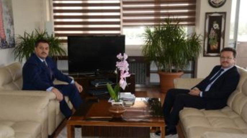 Vali &Uuml;nl&uuml;, Emniyet M&uuml;d&uuml;r&uuml; Ekici&rsquo;yi Ziyaret Etti