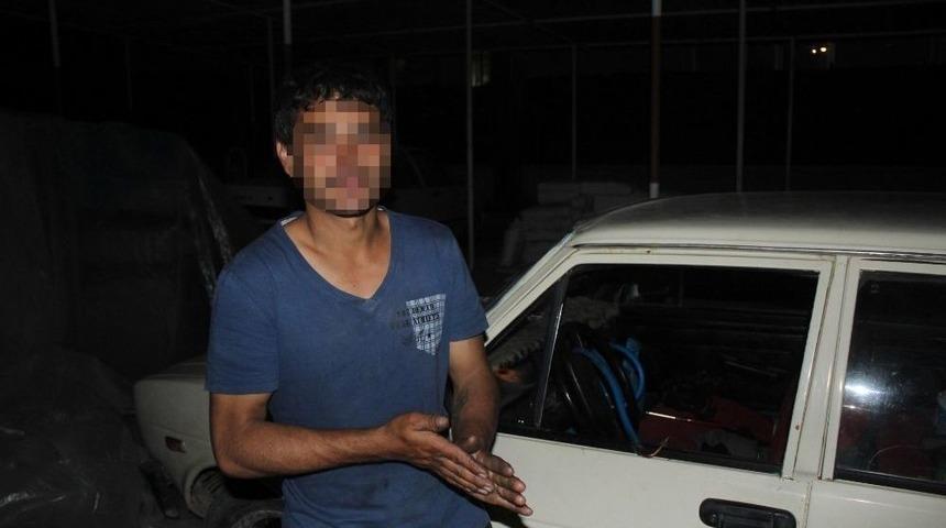 Manavgatlı Gazman Oto Hırsızlığından Yakalandı