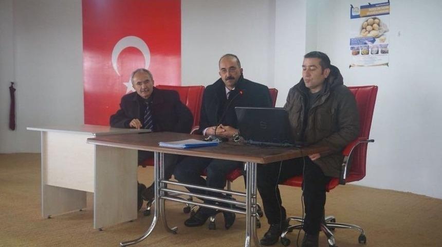 Muhtarlara &lsquo;kuraklık&rsquo; Bilgilendirmesi.