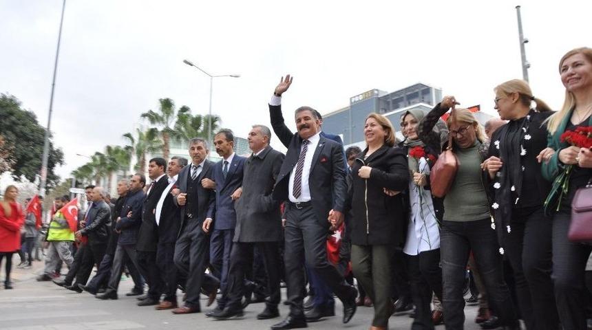 Başkan Tuna, &rsquo;zafer Y&uuml;r&uuml;y&uuml;ş&uuml;&rsquo;ne Destek Verenlere Teşekk&uuml;r Etti