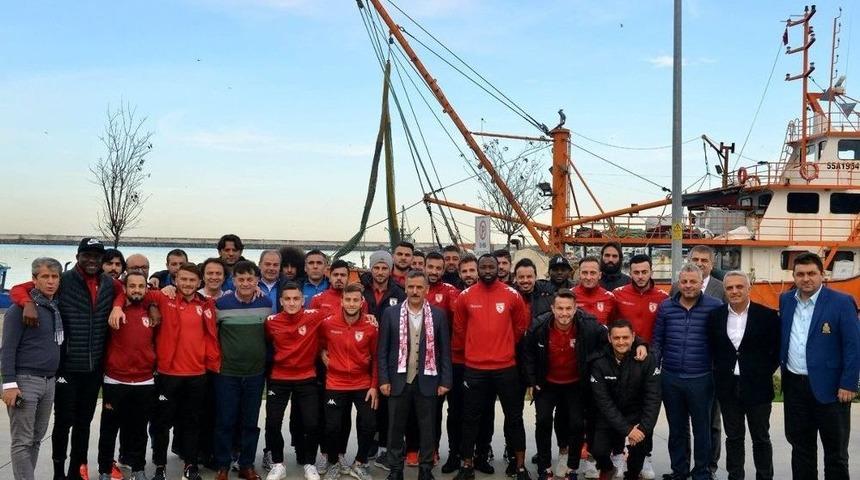 Vali Kaymak&rsquo;tan Samsunspor&rsquo;a Moral Yemeği
