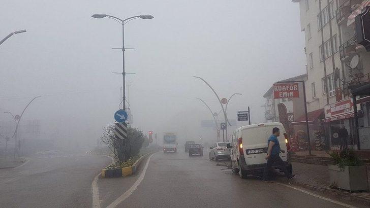 Bartın’da Yoğun Sis Hayatı Olumsuz Etkiliyor G2