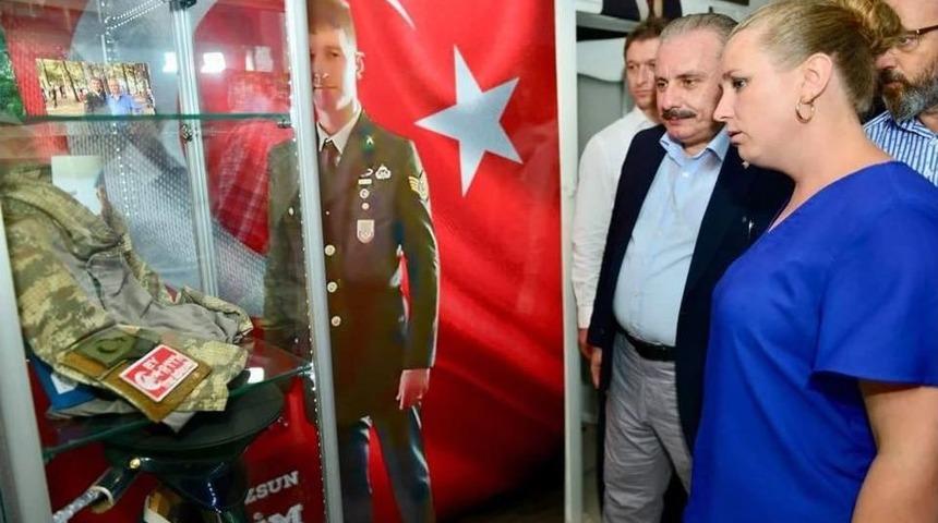 Milletvekili Şentop&rsquo;tan Şehit İşcan&rsquo;ın Ailesine Ziyaret