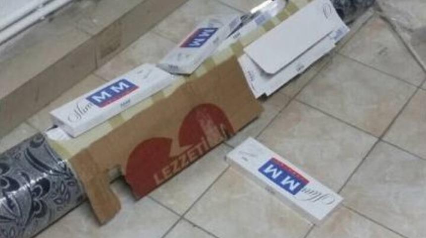 Sigara Kaçakçılarının Yeni Yöntemi Polise Takıldı