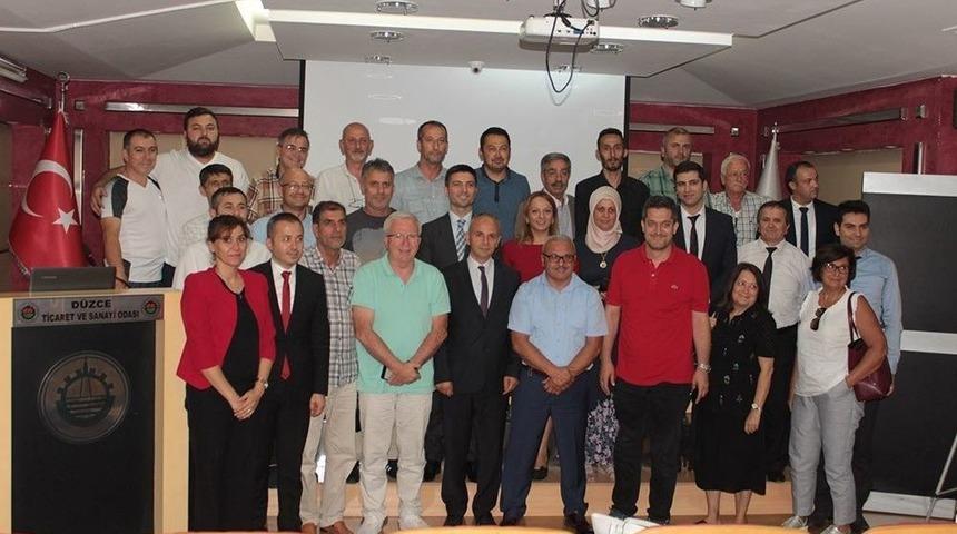 Dtso’da Galericilere Yönetmelik Semineri