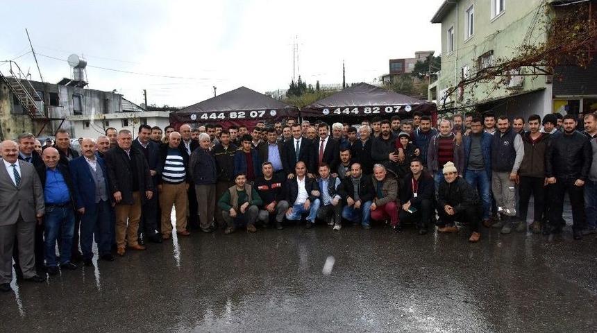 Alanya Sanayi Esnafından Yücel’e Teşekkür