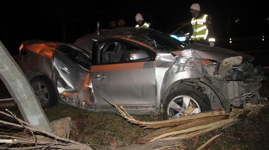 Otomobil Takla Attı: 1 Yaralı