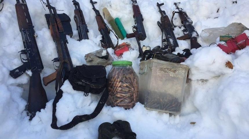 Tunceli&rsquo;de Pkk&rsquo;nın Silah Deposu Ele Ge&ccedil;irildi