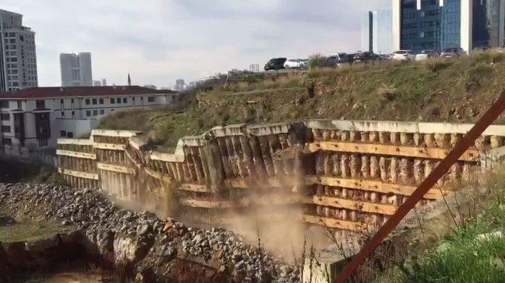 Ataşehir’de Otopark İnşaatında Çökme G2