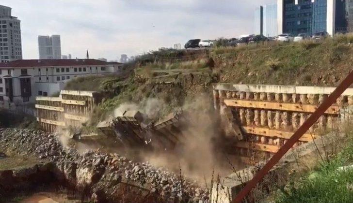 Ataşehir’de Otopark İnşaatında Çökme G4