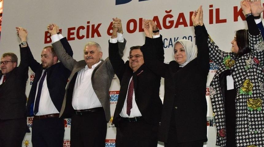 Ak Parti Bilecik İl Başkanlığı Se&ccedil;imleri Başbakan Binali Yıldırım&rsquo;ın Katılımıyla Ger&ccedil;ekleştirildi