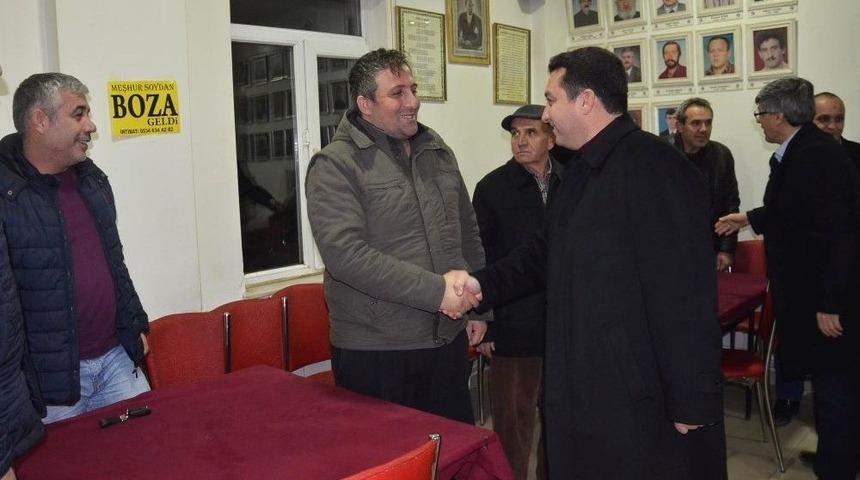 Başkan Bakıcı G&uuml;neş Spor Kul&uuml;b&uuml;&rsquo;n&uuml; Ziyaret Etti