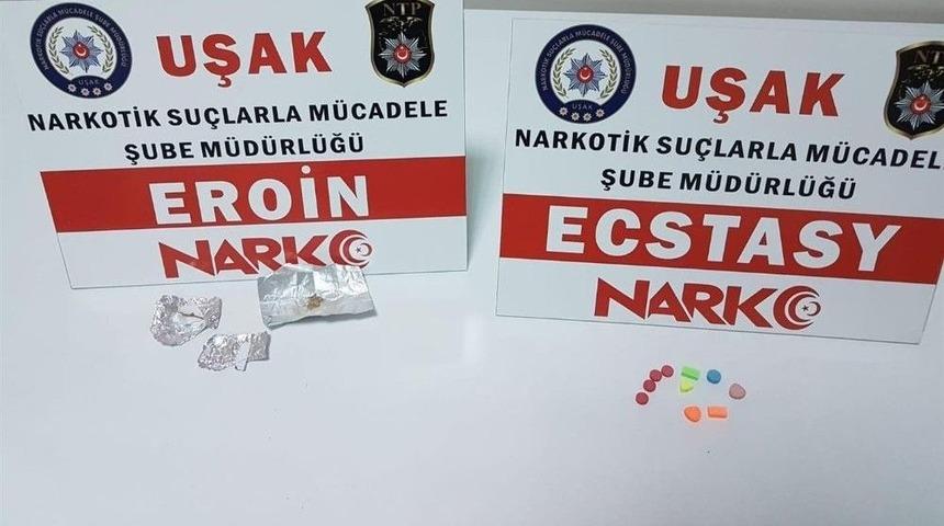 Uşak’ta Uyuşturucu Operasyonu; 15 Gözaltı