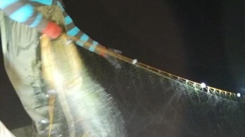 Eğirdir’de Bin 600 Metre Balık Ağına El Konuldu