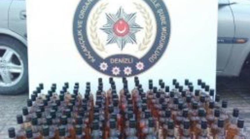 Denizli&rsquo;de Ka&ccedil;ak Ve Sahte İ&ccedil;ki Operasyonu: 6 G&ouml;zaltı