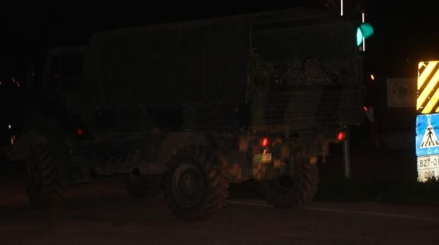 Suriye Sınırına Askeri Sevkiyat