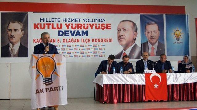 Bakan Arslan Ak Parti Kağızman İlçe Kongresine Katıldı