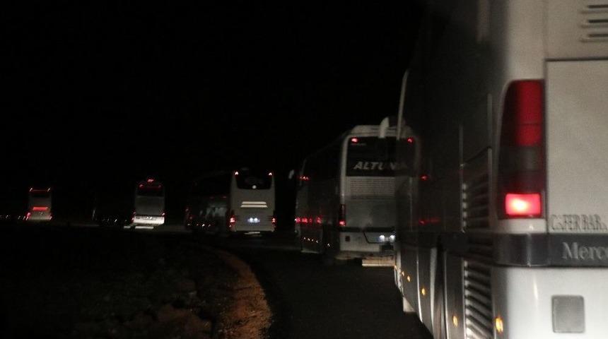 Afrin Sınırında &Uuml;st D&uuml;zey Askeri Hareketlilik