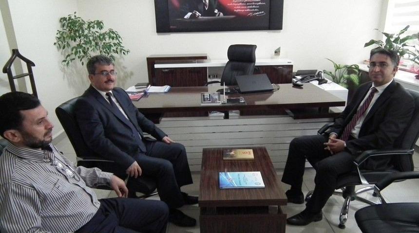 Havran Kaymakamı Aydın, İl&ccedil;e Milli Eğitim M&uuml;d&uuml;rl&uuml;ğ&uuml;n&uuml; Ziyaret Etti