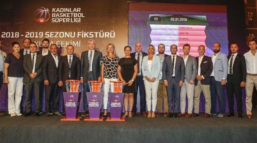 Kadınlar Basketbol S&uuml;per Ligi&rsquo;nin 2018-2019 Sezonu Fikst&uuml;r&uuml; Belli Oldu