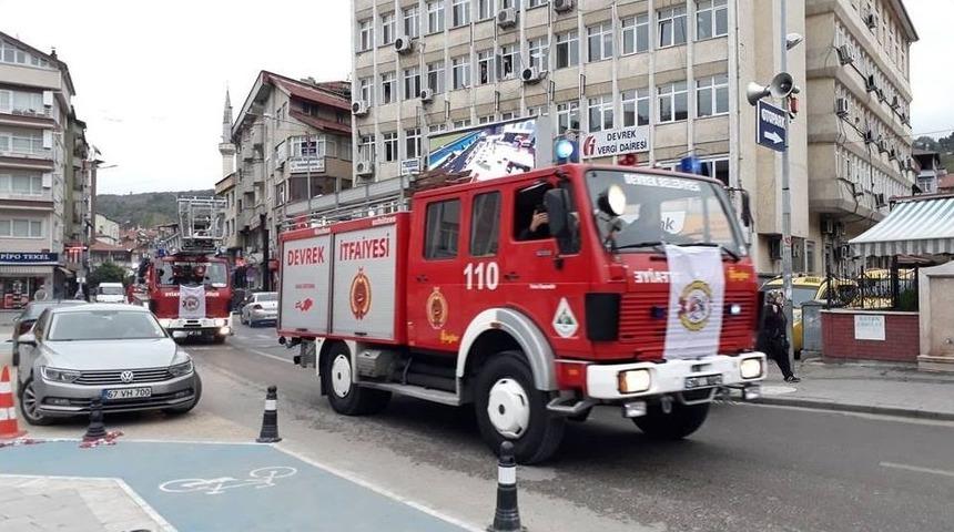 Devrek&rsquo;te İtfaiyecilik Haftası Kutlandı