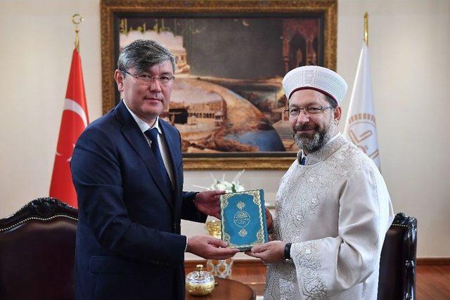 Kazakistan’la Diyanet Alanında İşbirliği