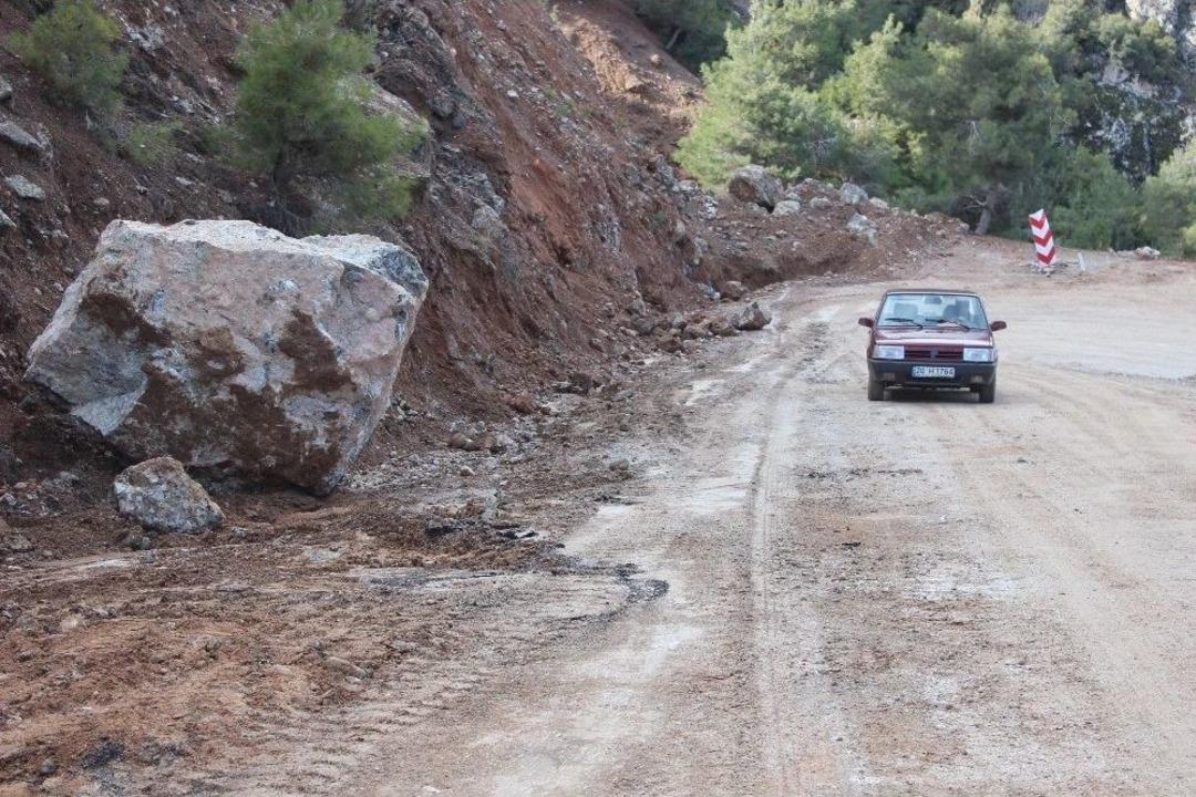 Denizli&rsquo;de Heyelan