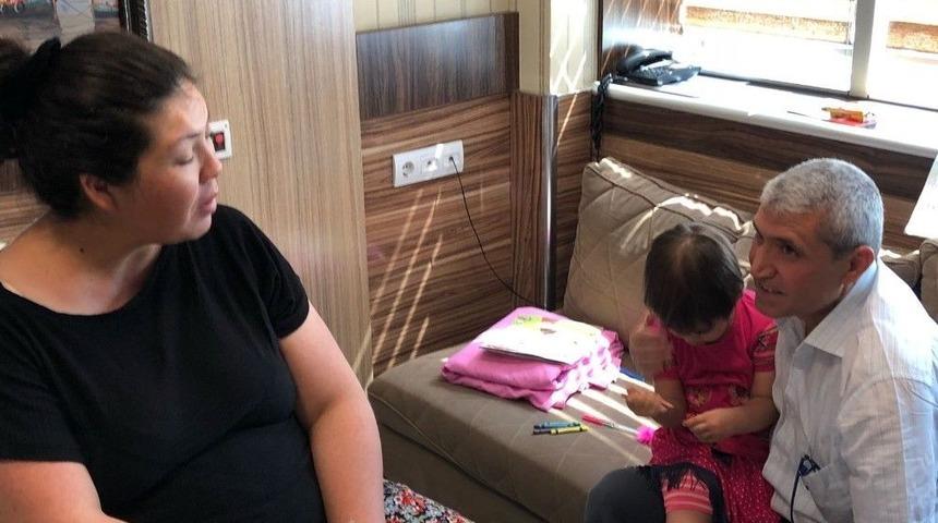 Aile Ve Sosyal Politikalardan Doğum Yapan Şehit Eşine Ziyaret